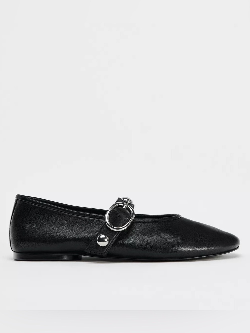 Zara studded strap Mary Janes